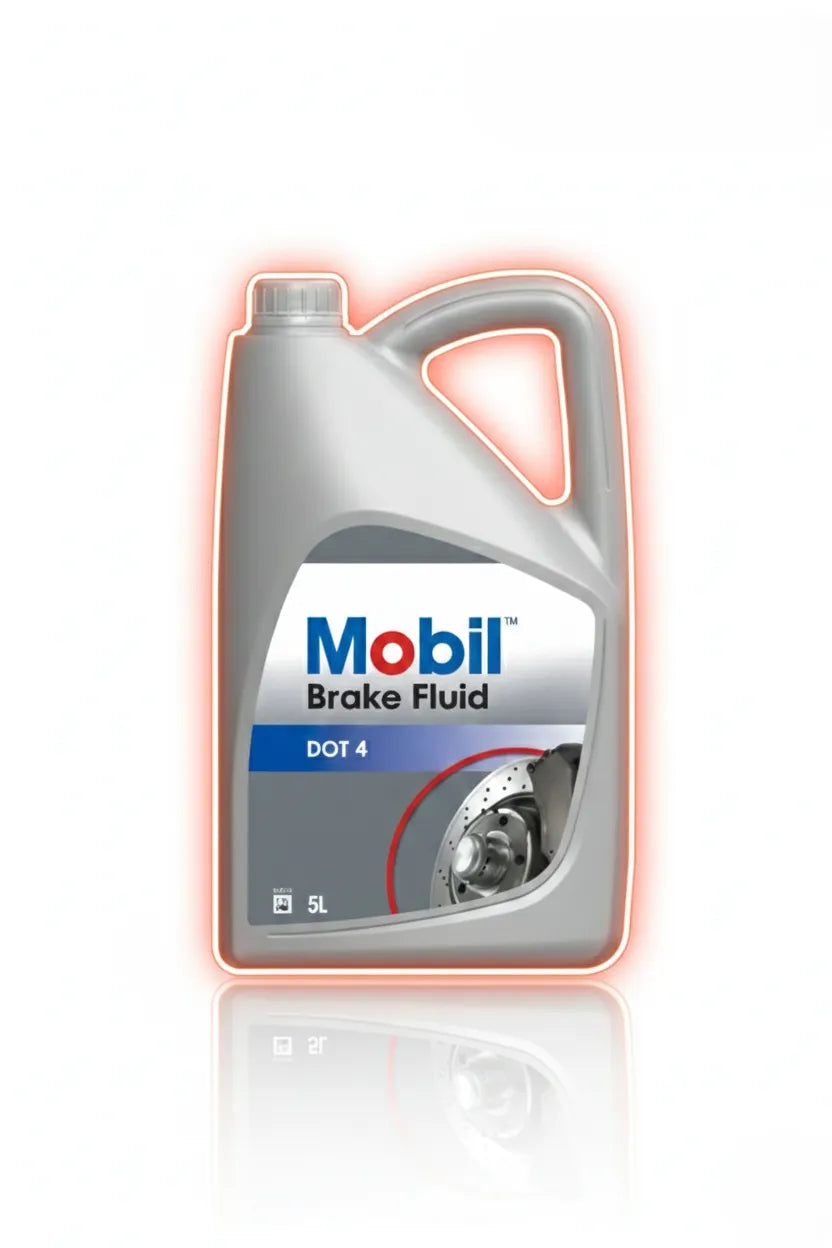 Líquido de frenos DOT 4 de alto rendimiento con punto de ebullición superior a 230°C, certificación FMVSS 116, SAE J1703 y J1704, prevención de vapor lock y protección contra corrosión para sistemas hidráulicos de frenos en camiones de servicio pesado