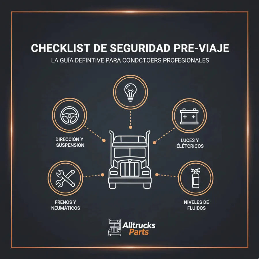 Checklist de seguridad pre-viaje: La guía definitiva para conductores profesionales