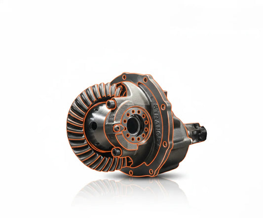 Conjuntos de diferencial corona y piñón Eaton, Spicer y Meritor con ajuste perfecto que elimina ruidos y vibraciones, garantizando operación silenciosa y eficiente bajo cualquier carga con transferencia óptima de potencia del motor a las ruedas en ejes heavy duty