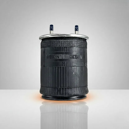 Fuelles de suspensión neumática con hule reforzado de 2 o 4 capas de cordón de nylon, bases de acero o compuesto de alta resistencia para camiones heavy duty y remolques